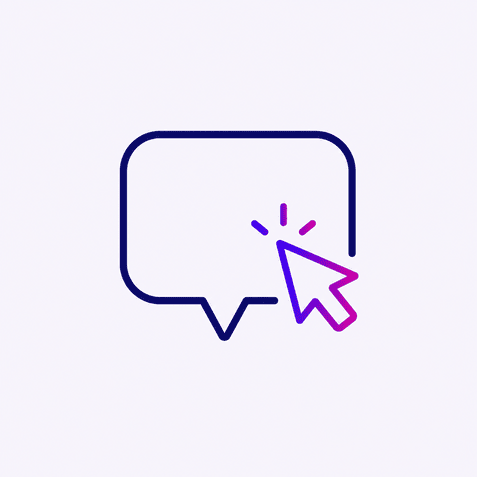Een websitebezoeker stelt een vraag in de chat