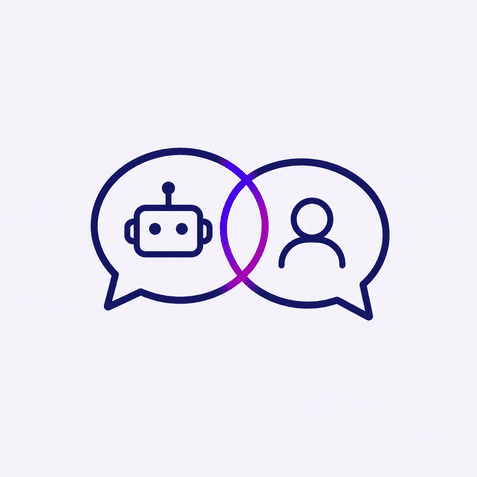 AI en een specialist vangen het gesprek samen op