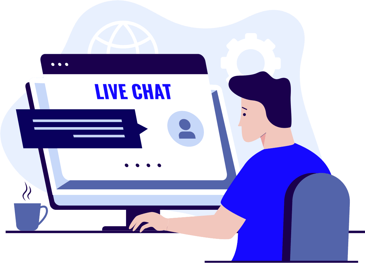 Wat doet een live chat operator
