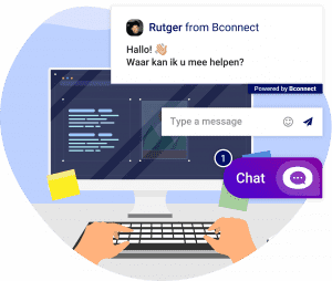 Bconnect | klantenservice met chatfunctie op de website
