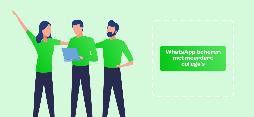 Manage WhatsApp Business with multiple colleagues | Bconnect Live Chat