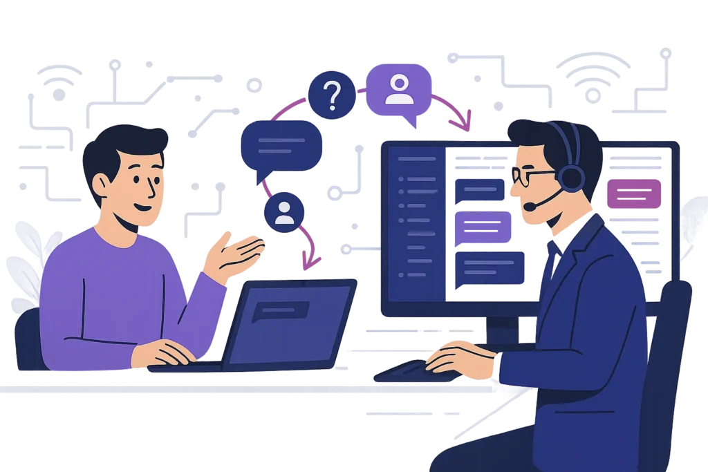 Wat is live chat outsourcing